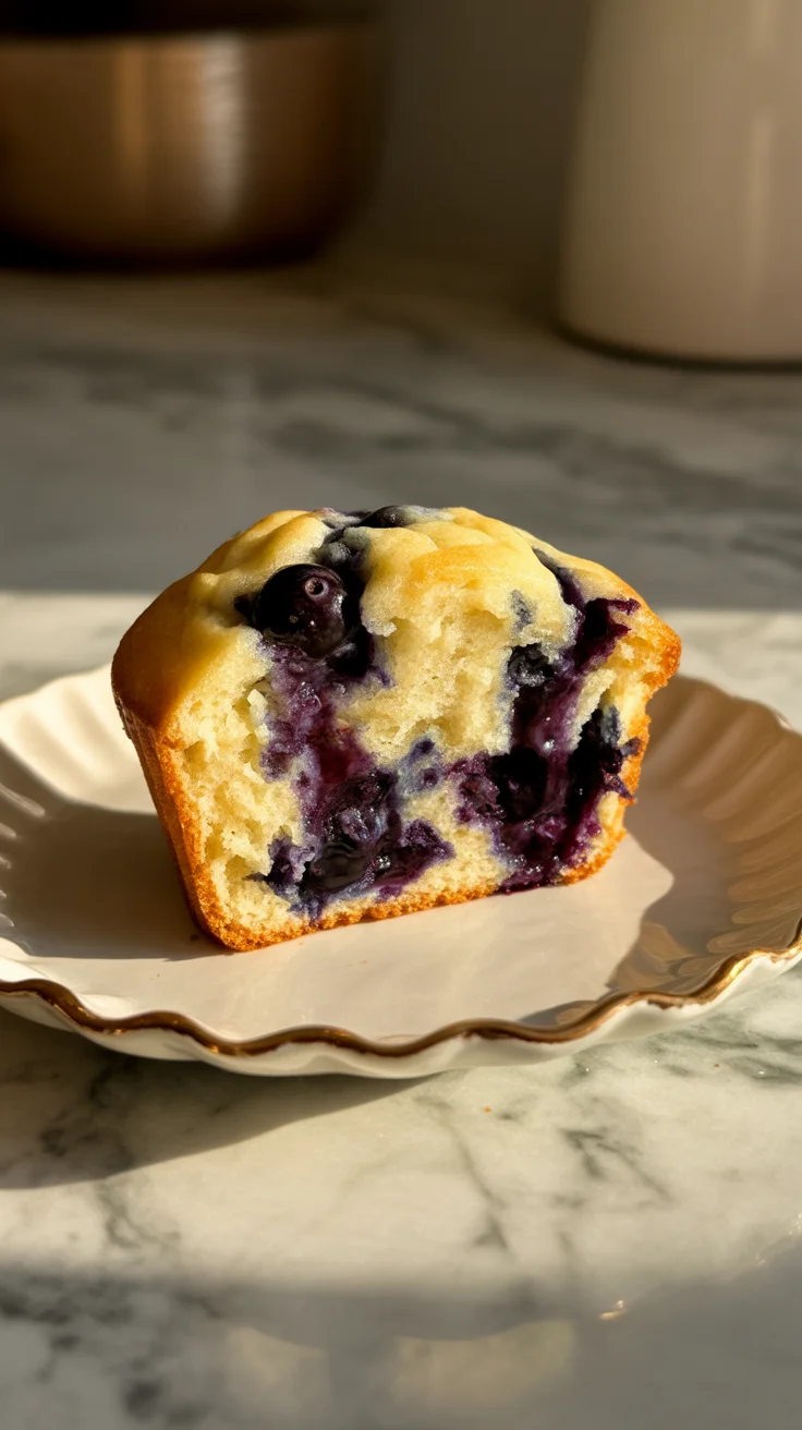 Healthy Blueberry Muffins Recipe