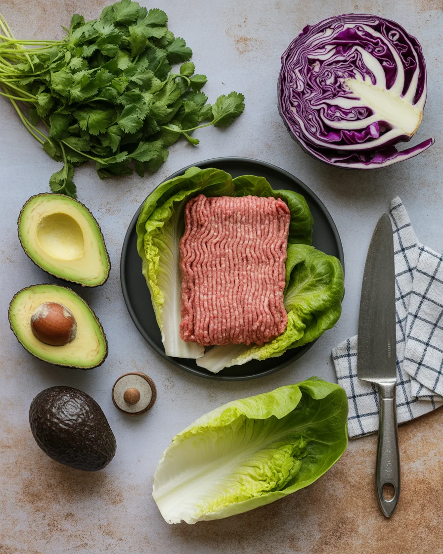 Delicious Low-Carb Bacon Burger with Guacamole