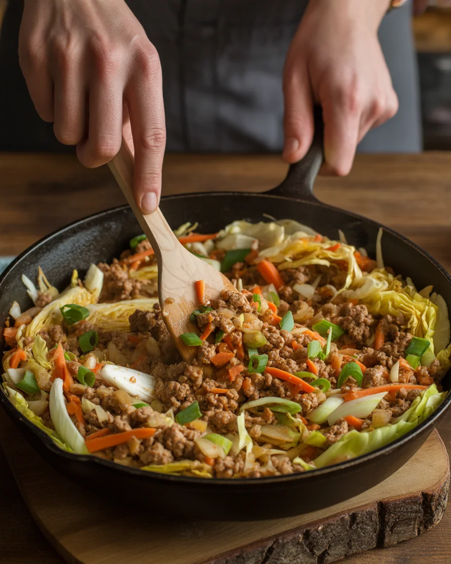 Egg Roll in a Bowl (Keto, Whole30, Gluten Free)