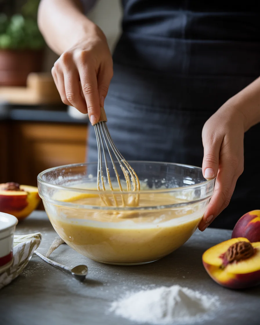 Deliciously Simple Fresh Peach Cake (Paleo, Gluten Free) Recipe