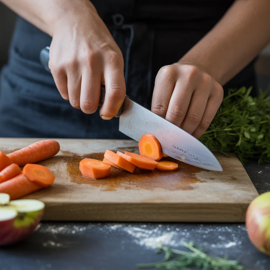 Maple Dijon Roasted Apples and Carrots: The perfect Side Dish