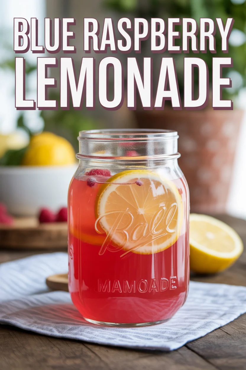 Blue Raspberry Lemonade