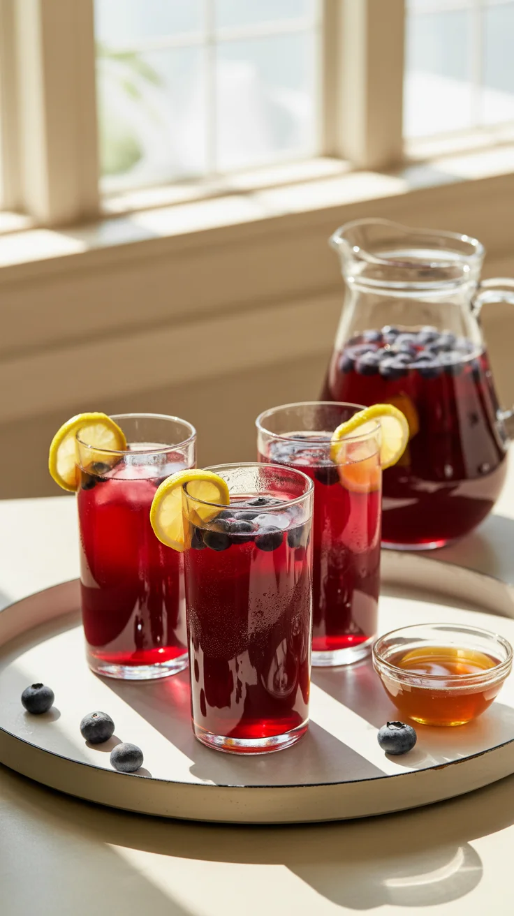 Homemade Blueberry Lemonade Recipe