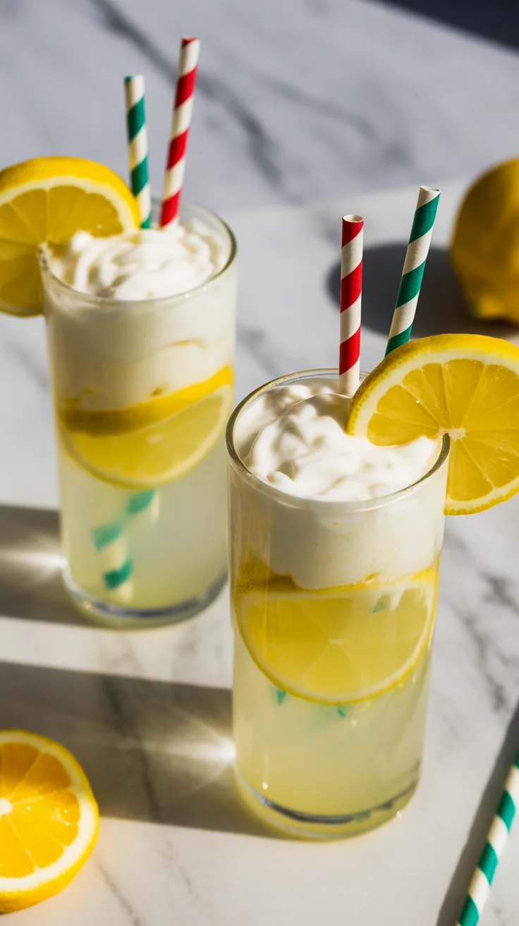 Whipped lemonade recipe without alcohol