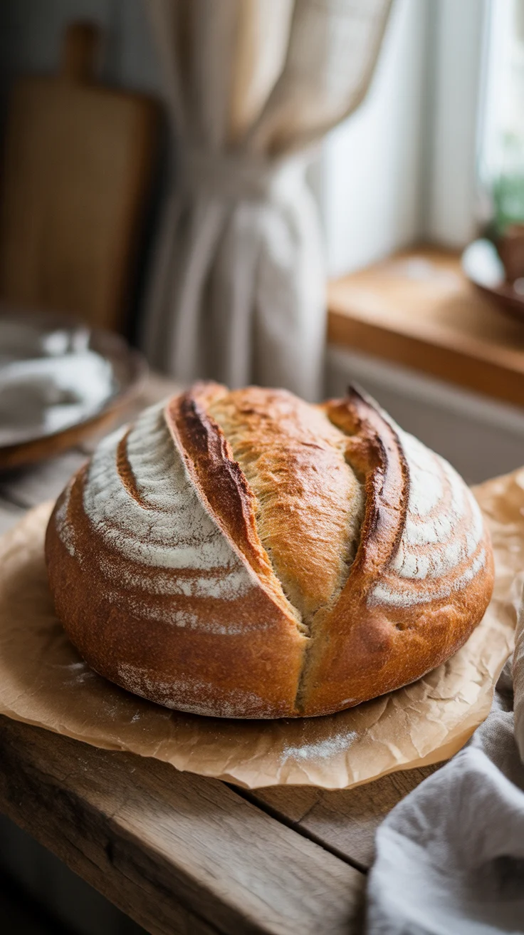 No-Knead Artisan Bread