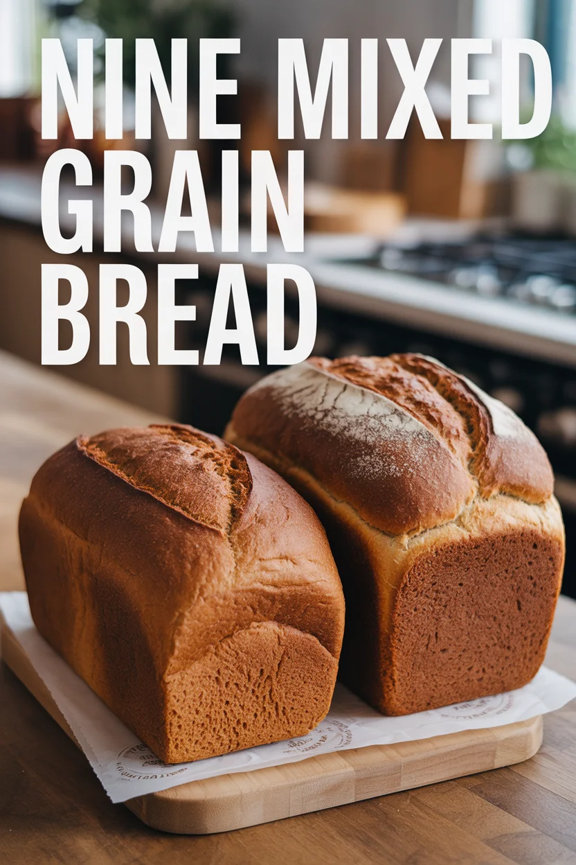 Nine Mixed Grain bread