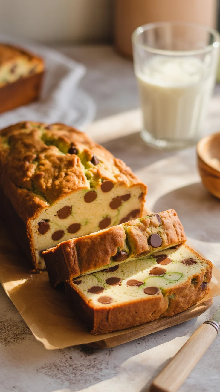 Easy Zucchini Bread with Chocolate Chips