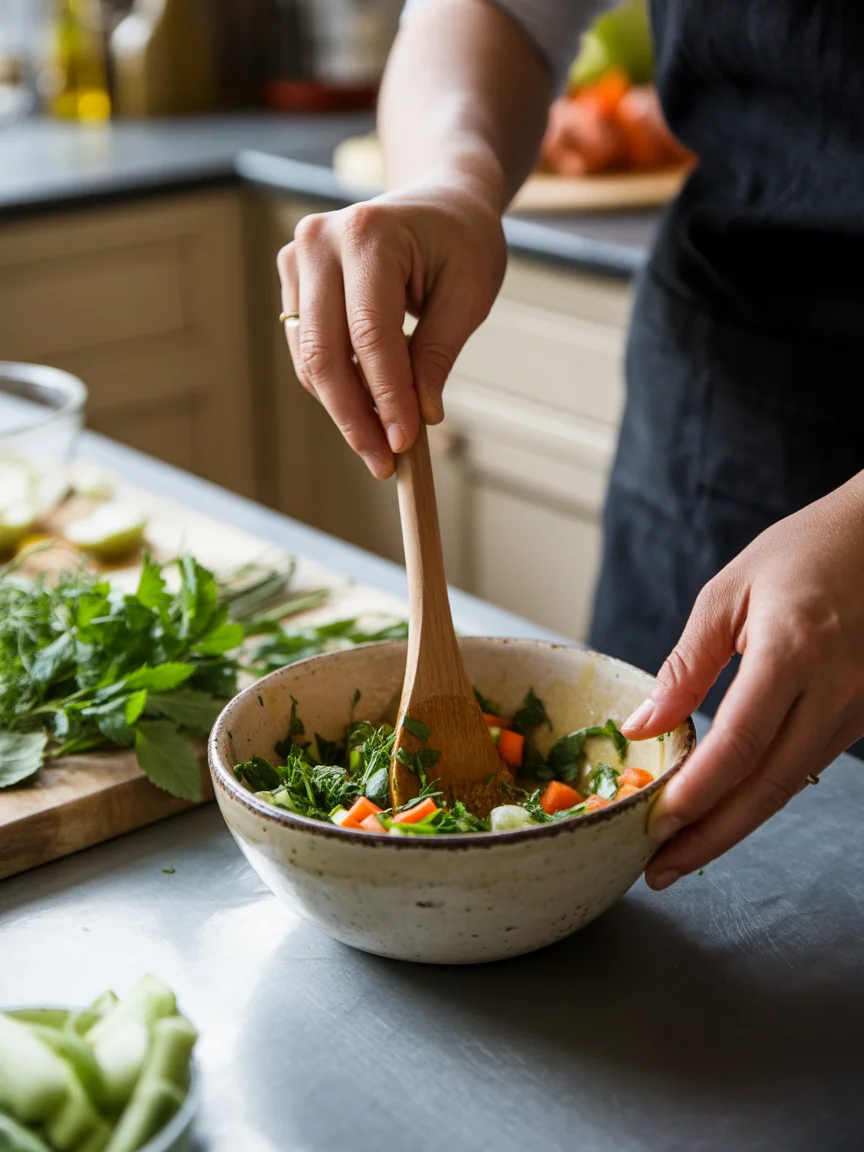 Mee Kola (Vegetarian Cambodian Noodles)