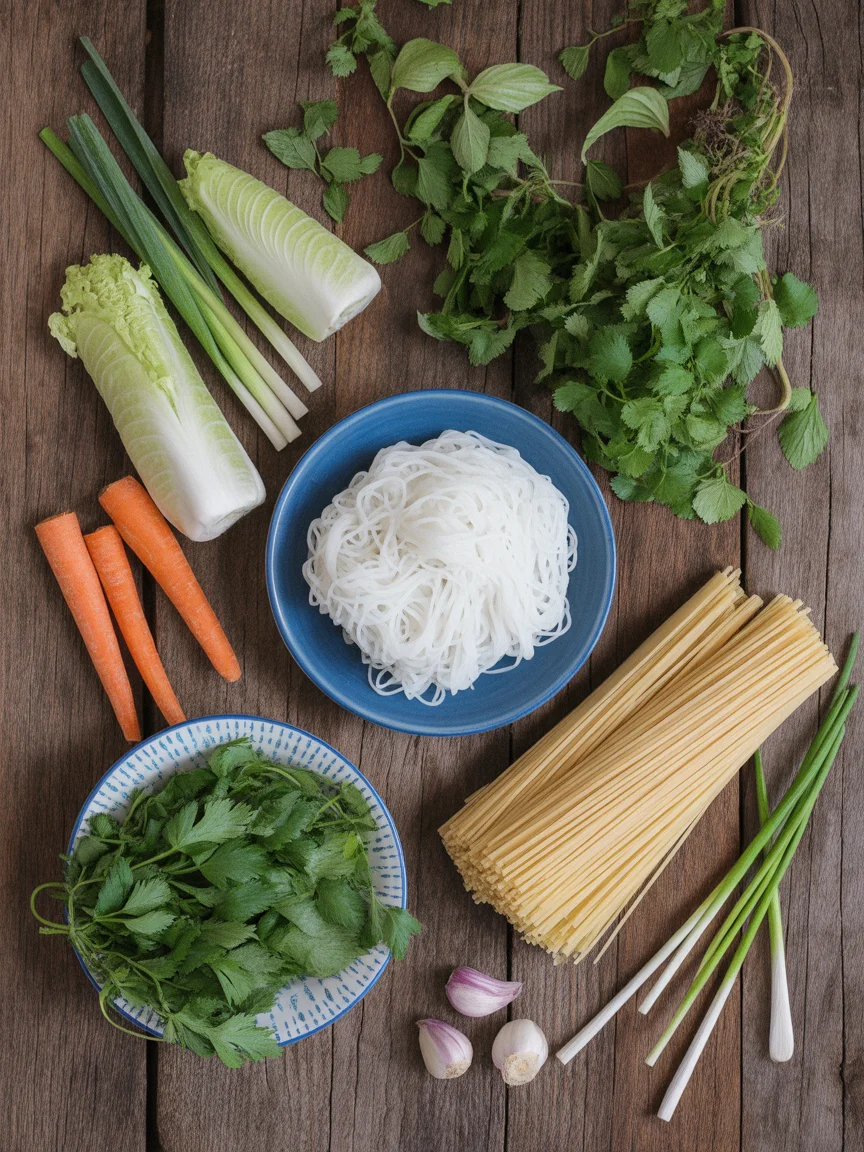 Mee Kola (Vegetarian Cambodian Noodles)