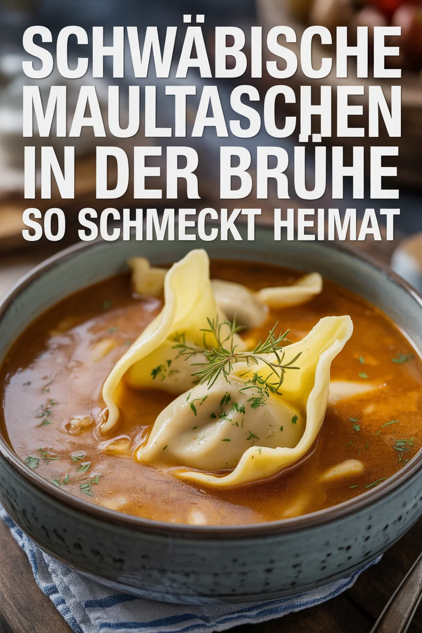 Schwäbische Maultaschen in der Brühe – so schmeckt Heimat