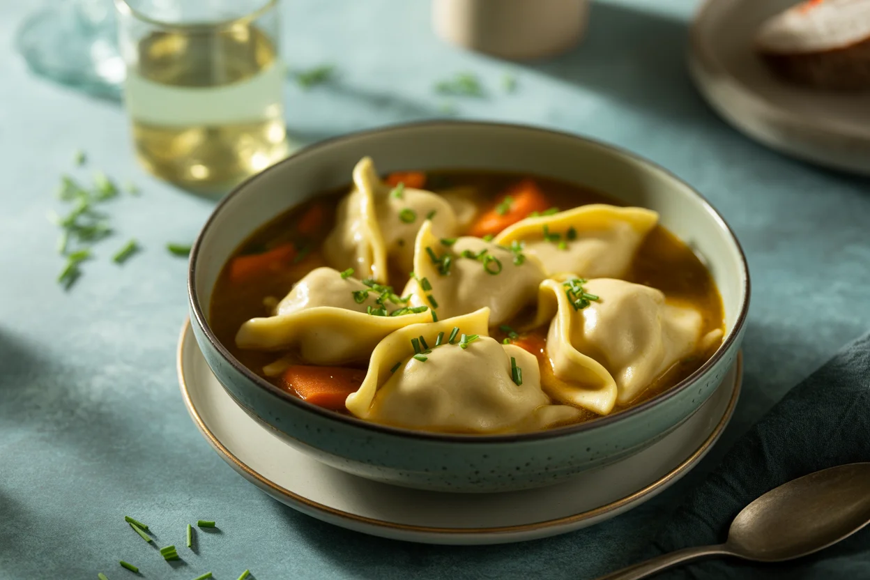 Schwäbische Maultaschen in der Brühe – so schmeckt Heimat