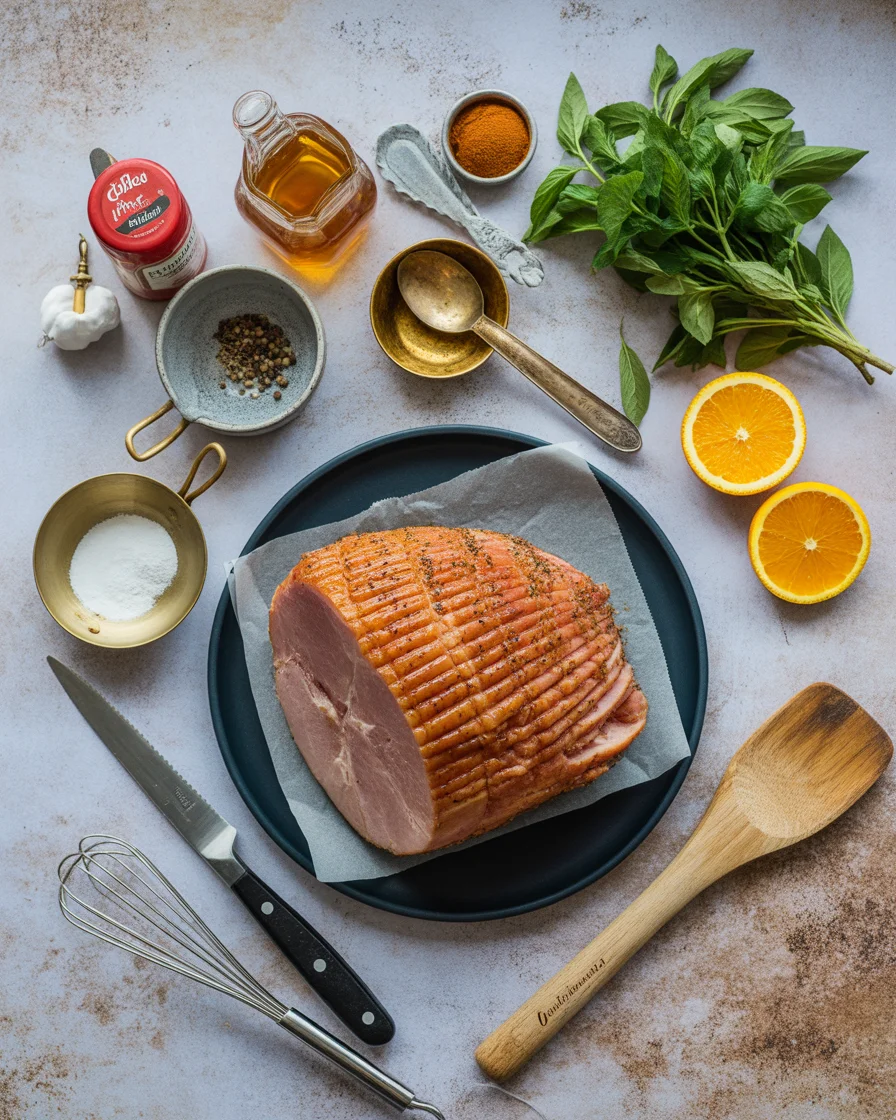 Deliciously Easy Christmas Maple Glazed Ham Recipe