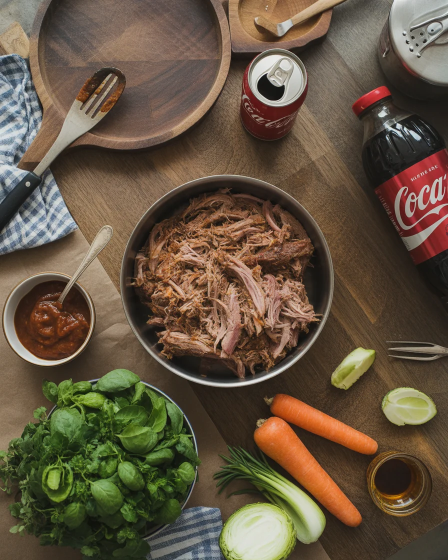 Crockpot Coca-Cola Pulled Pork