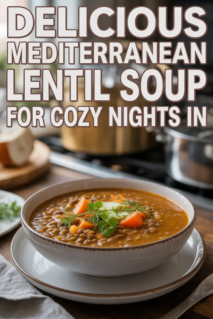 Mediterranean Lentil Soup