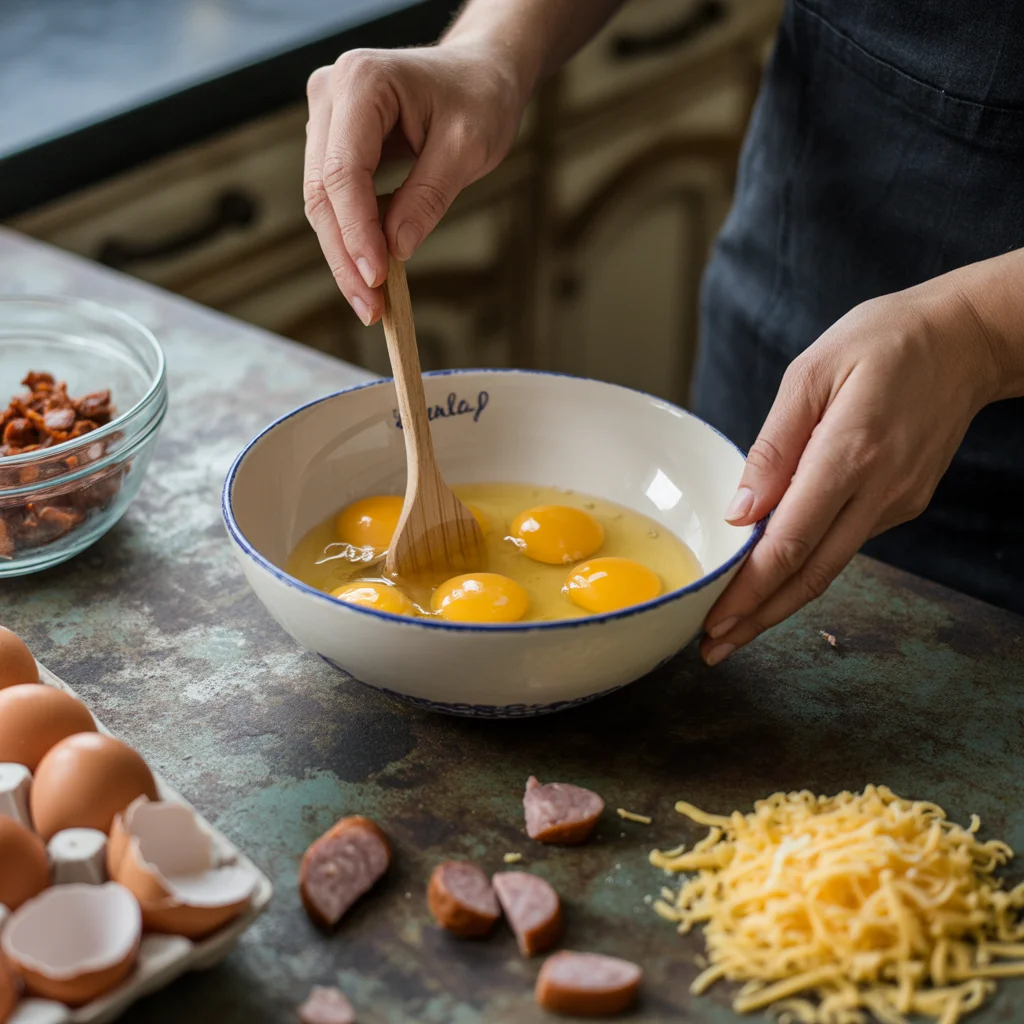 Deliciously Easy Sausage and Egg Casserole for Breakfast