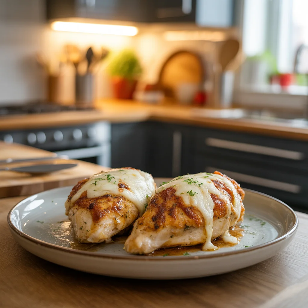 Lazy Dinner Garlic Parmesan Chicken