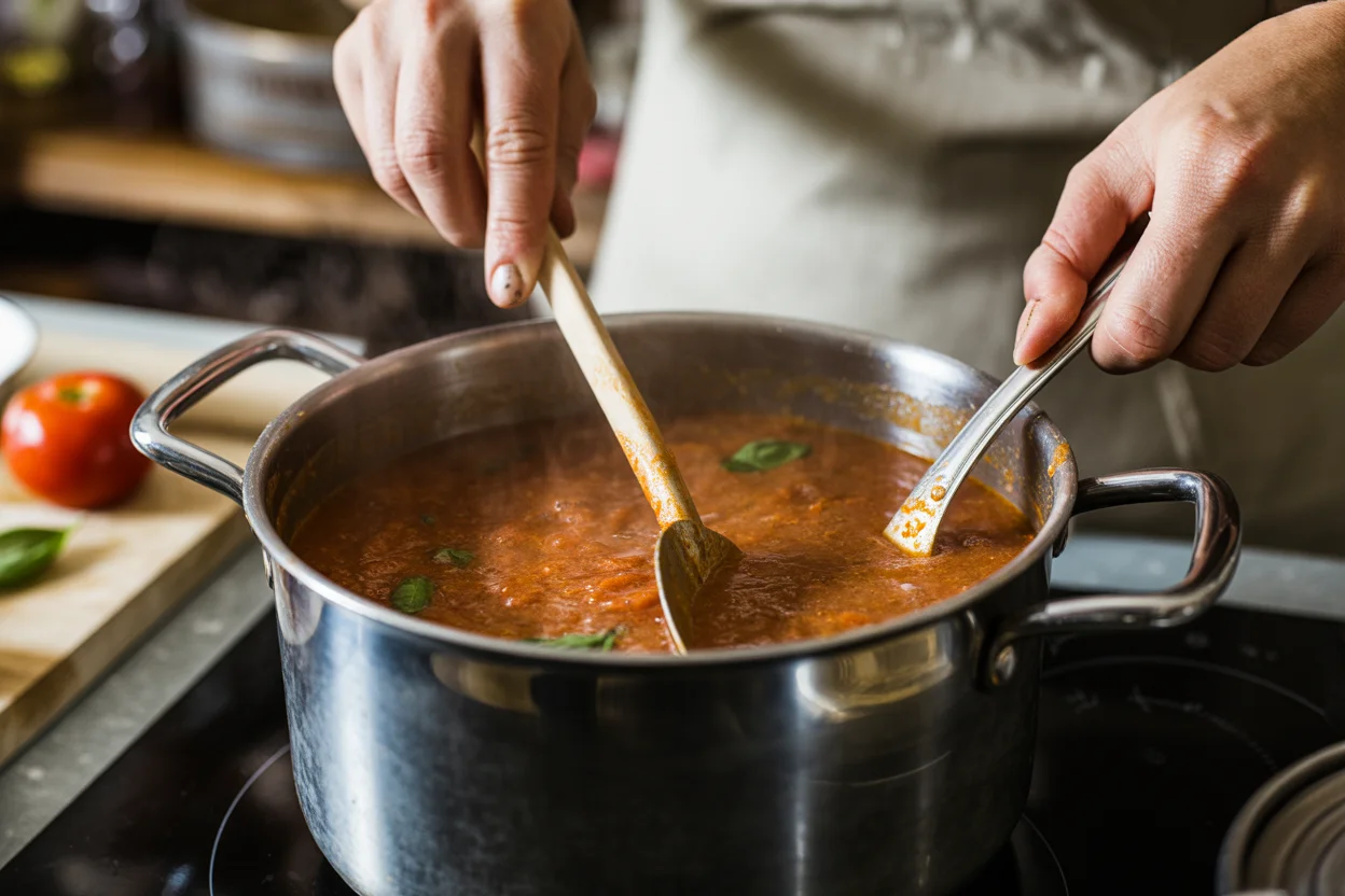 Deliciously Creamy Tomato Basil Soup – Low Calorie Delight!
