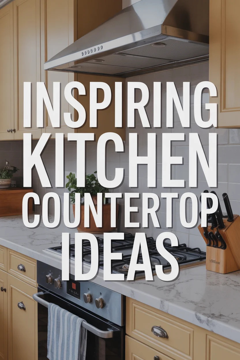 10 Inspiring Kitchen Countertop Decorating Ideas Pictures You'll Love