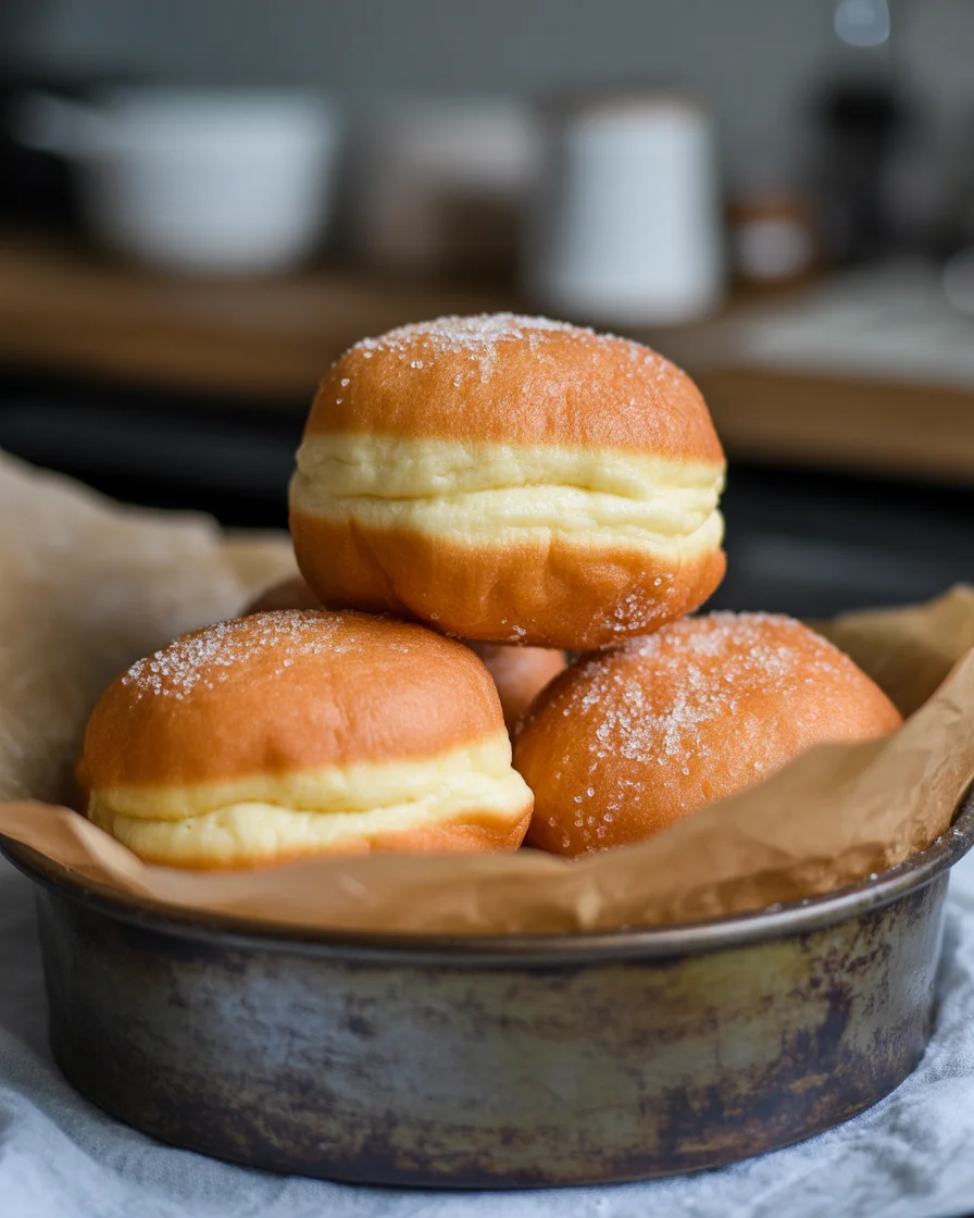 bavarian cream donut