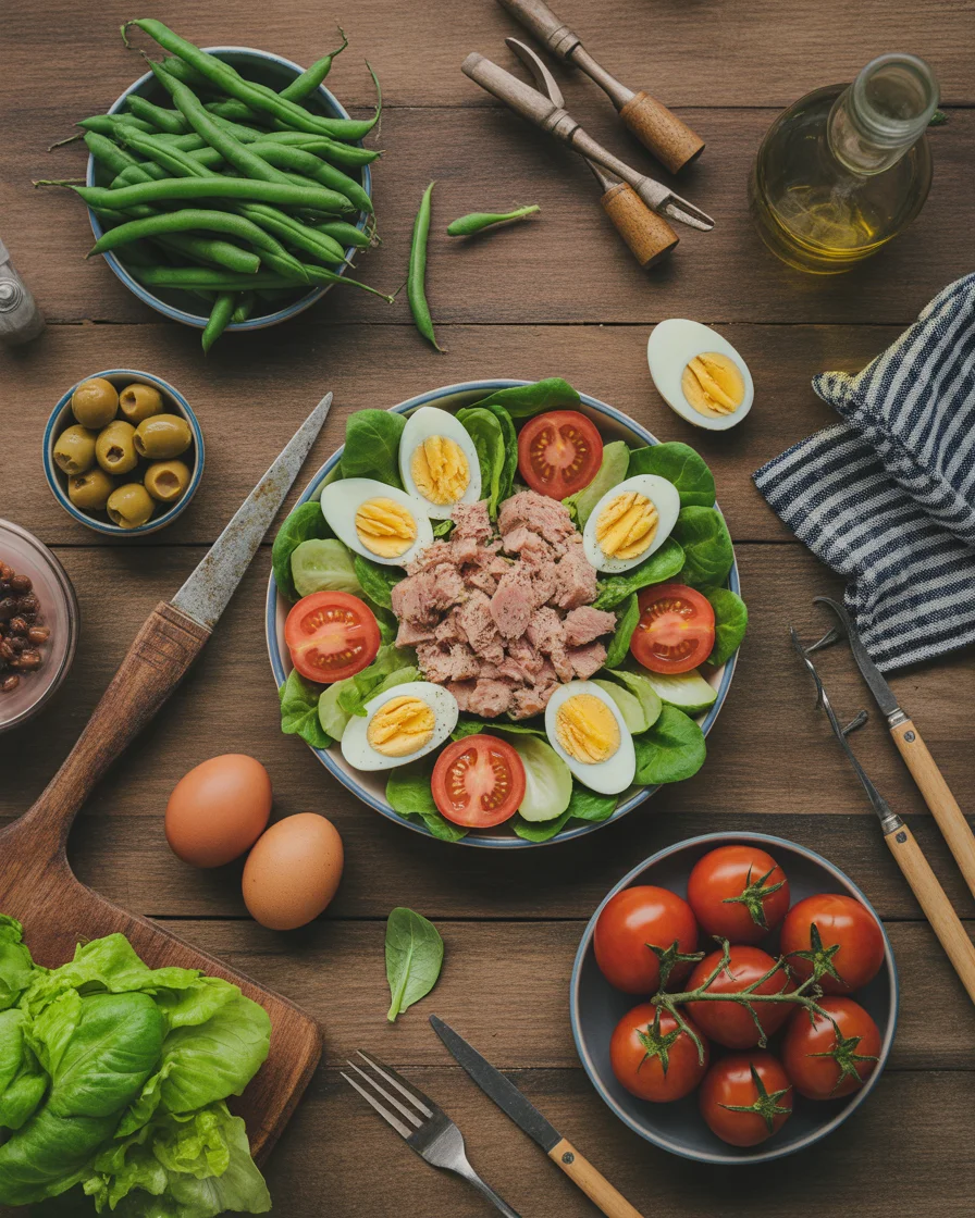 Nicoise Salad (French Salad with Tuna)
