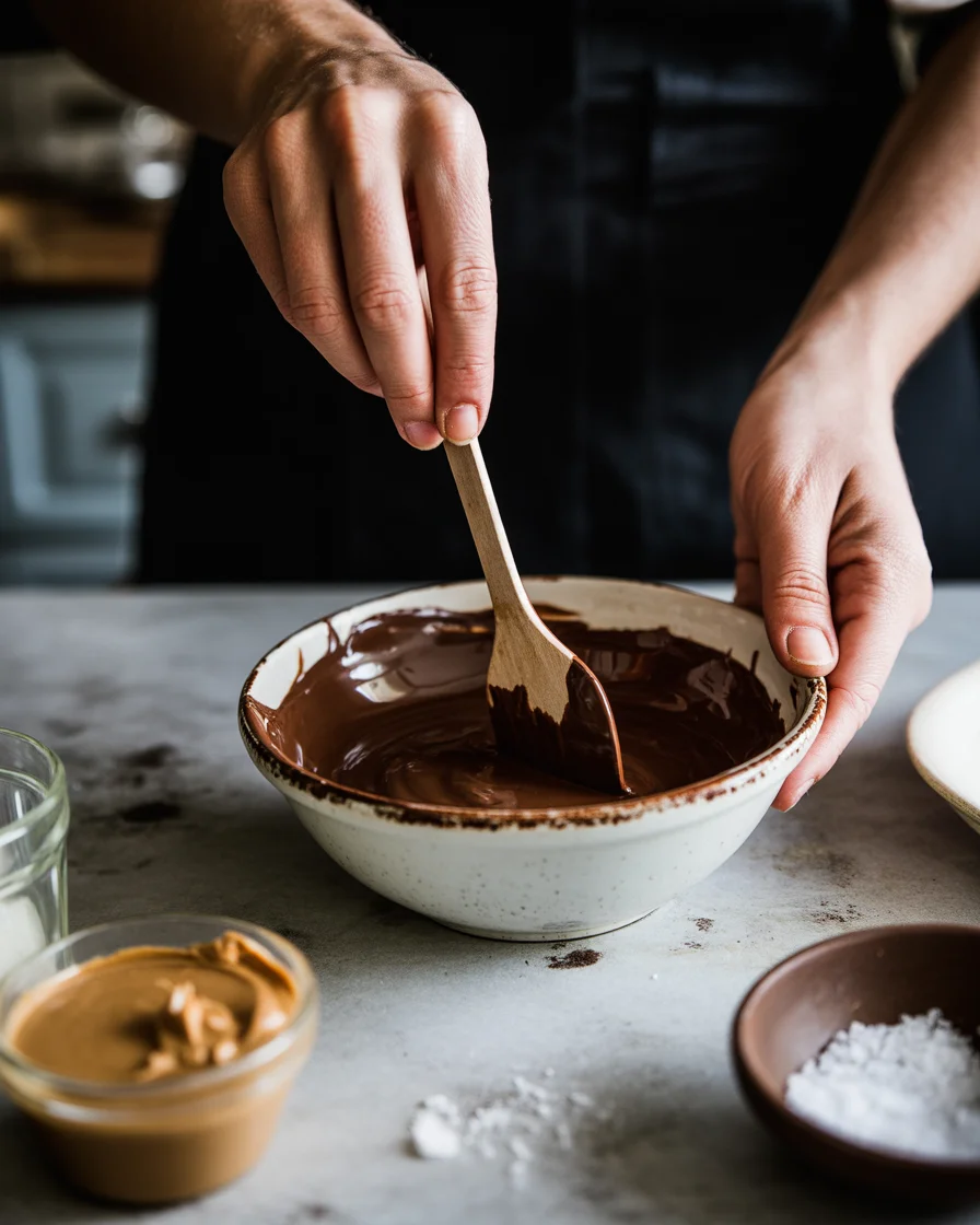 Dark Chocolate Peanut Butter Bark
