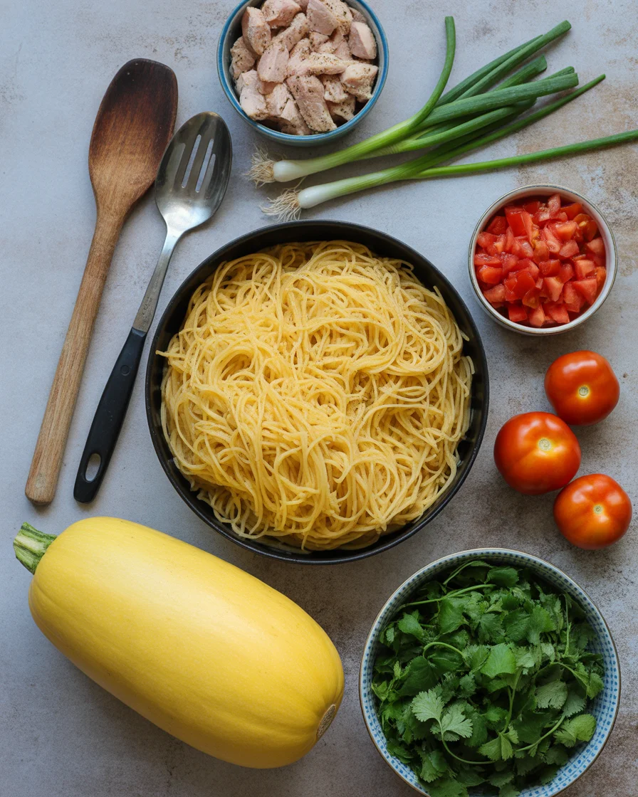 Turkey Taco Spaghetti Squash Boats