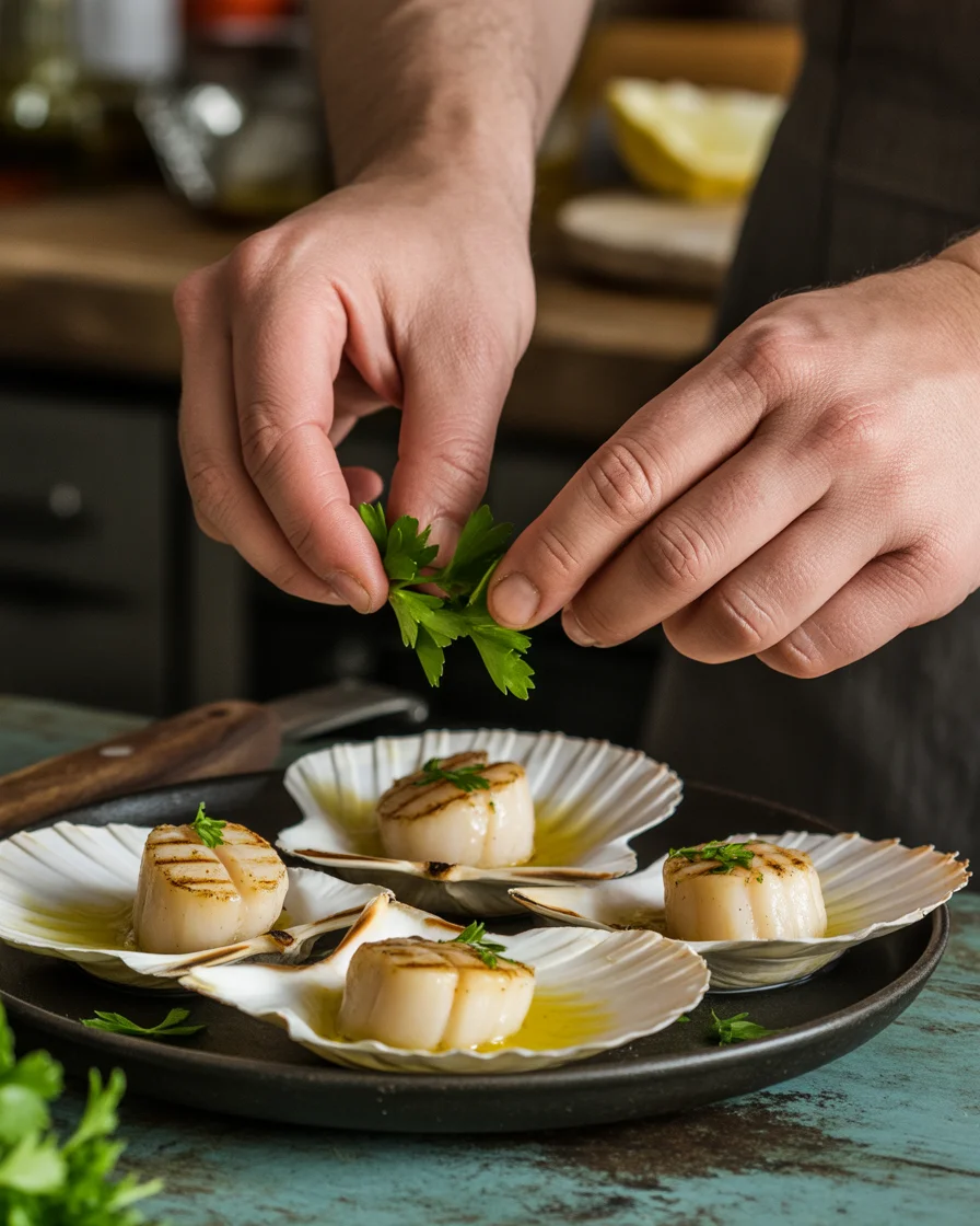 Grilled Scallops