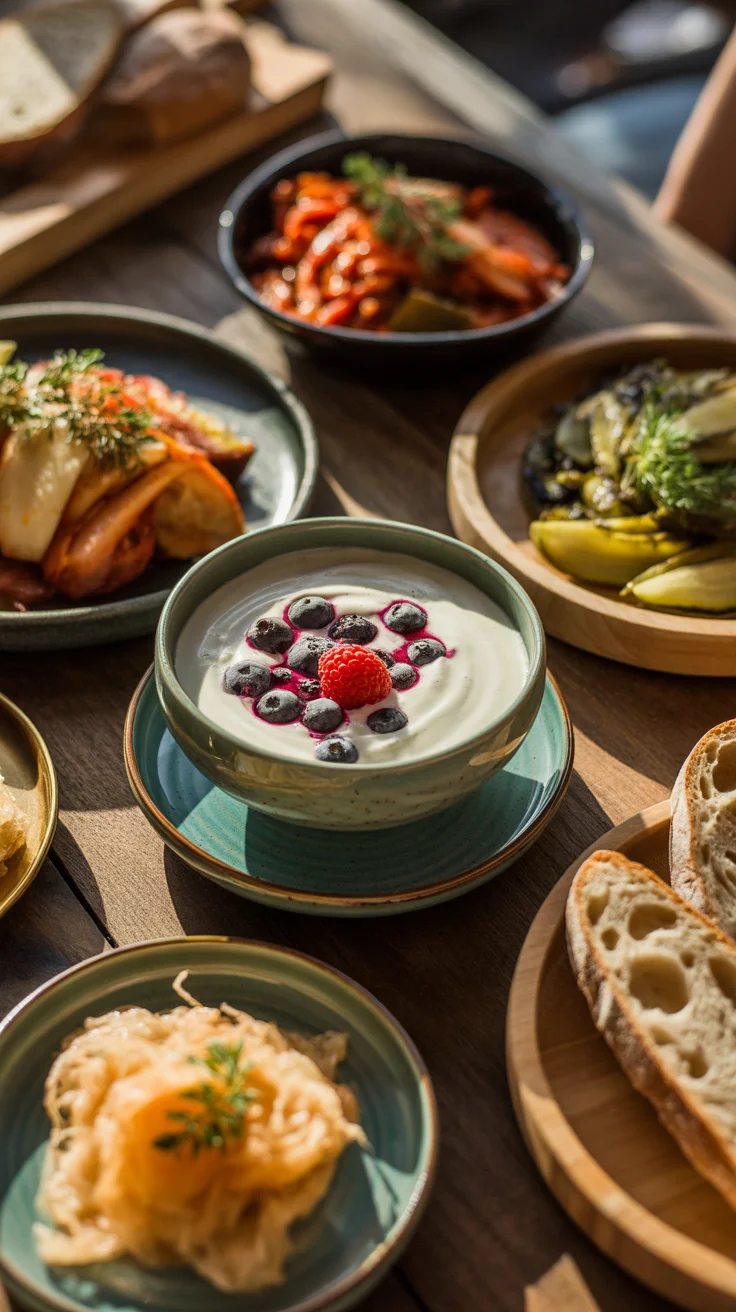 Gut probiotics kefir