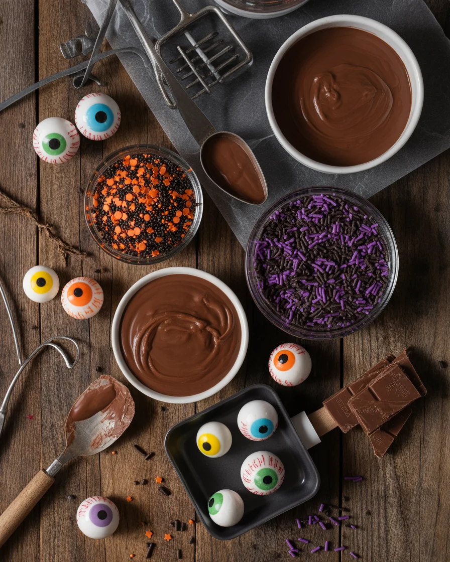 halloween witches fudge