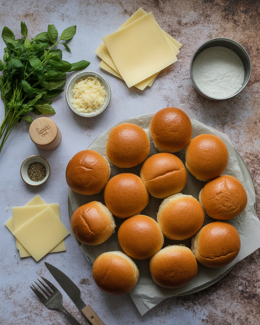 Garlic Parmesan Bacon Cheeseburger Bombs