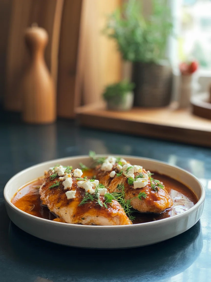 Sweet & Tangy Hot Honey Feta Chicken for a Flavorful Feast