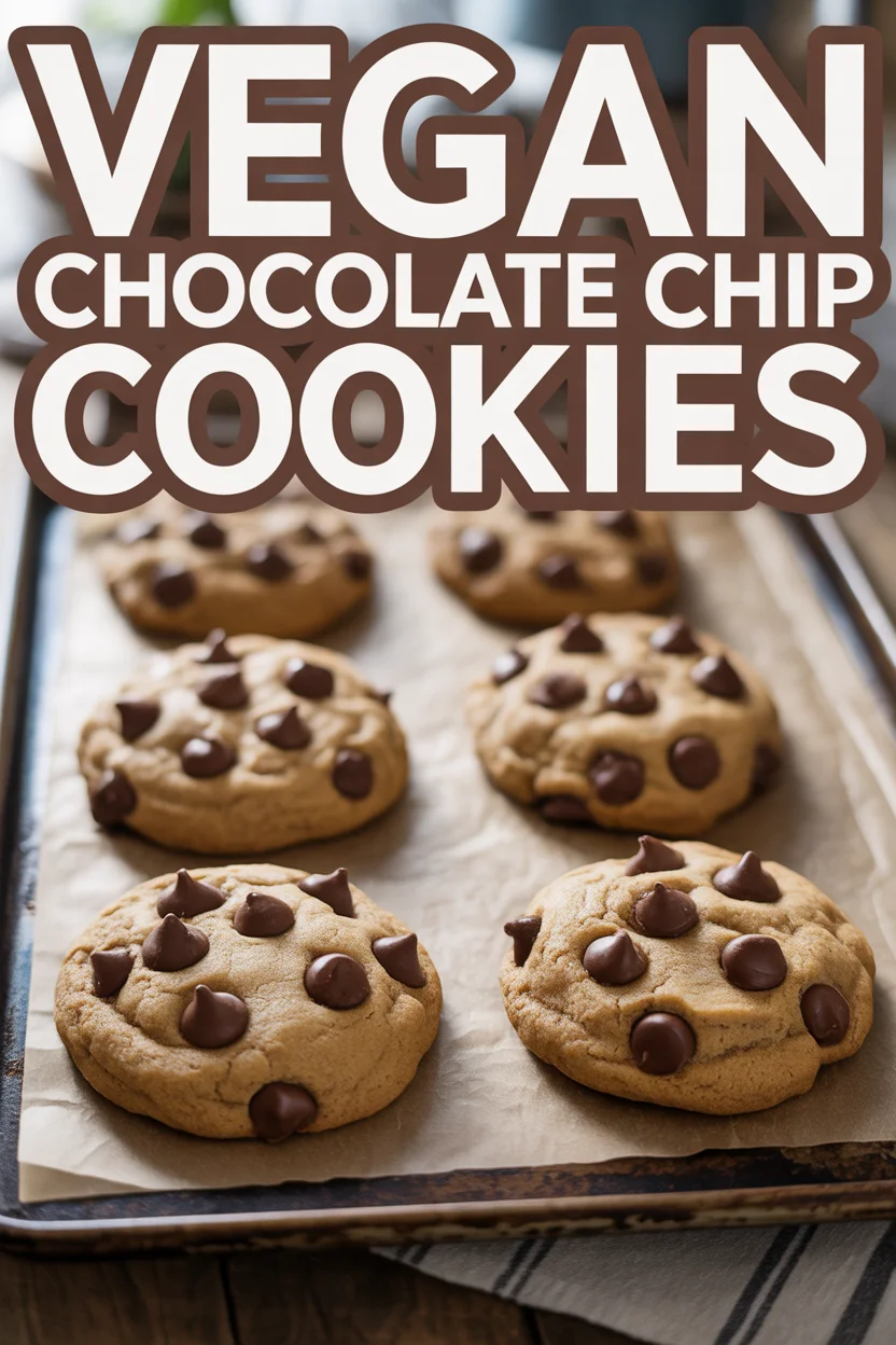 Vegan Chocolate Chip Cookies