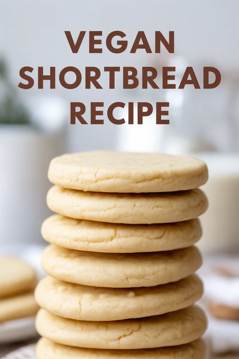vegan shortbread recipe