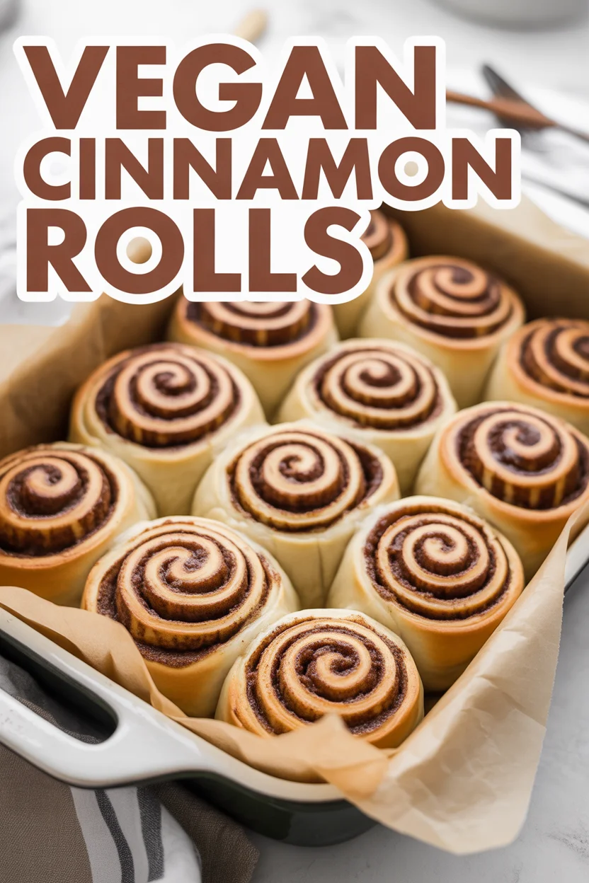 Vegan Cinnamon Rolls