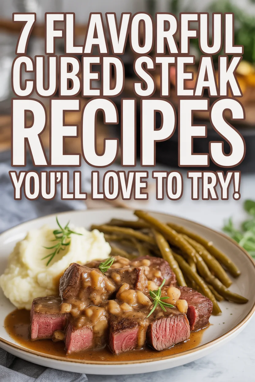 7 Flavorful Cubed Steak Recipes You'll Love to Try! 5 7 Flavorful Cubed Steak Recipes You'll Love to Try!