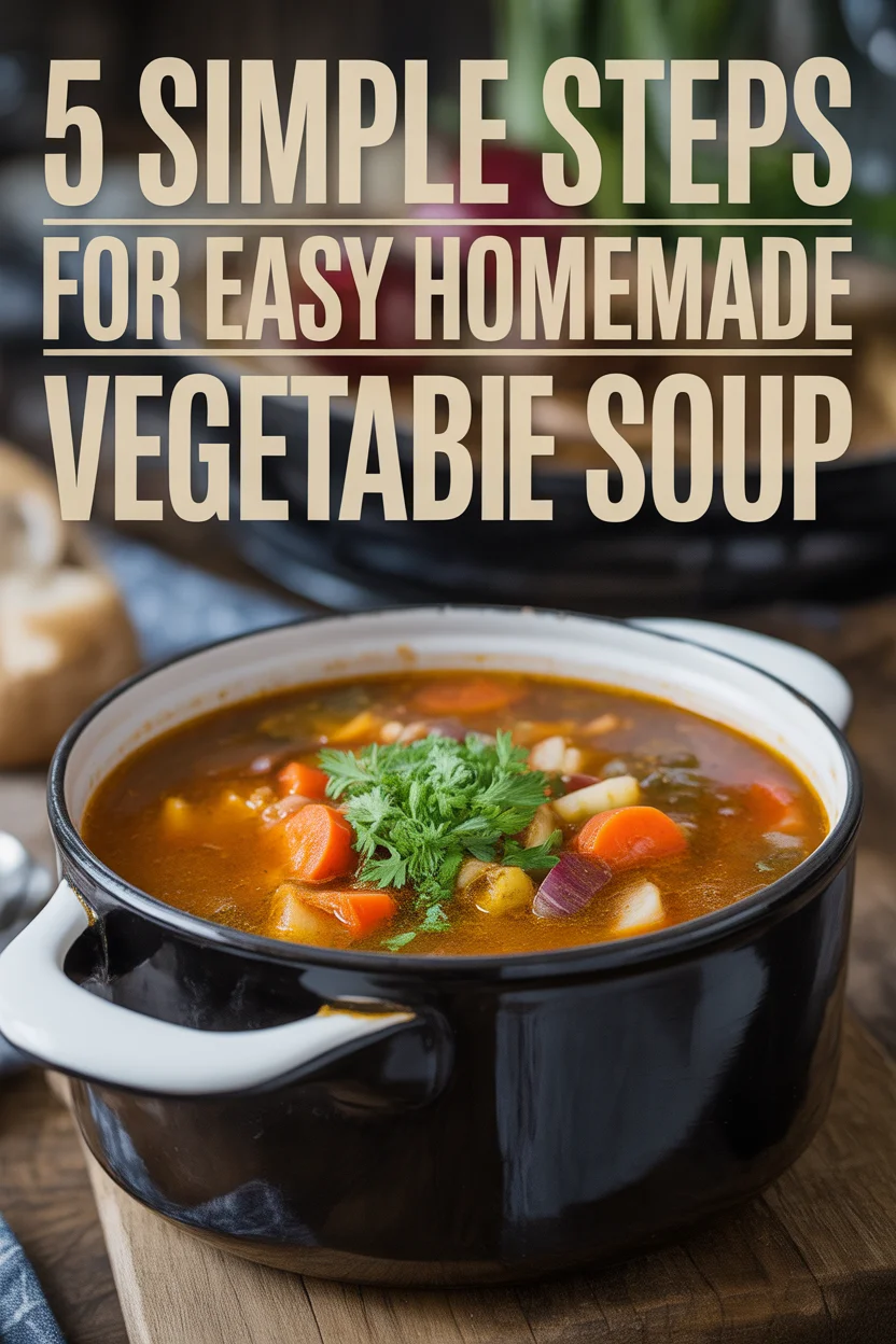 easy homemade vegetable soup
