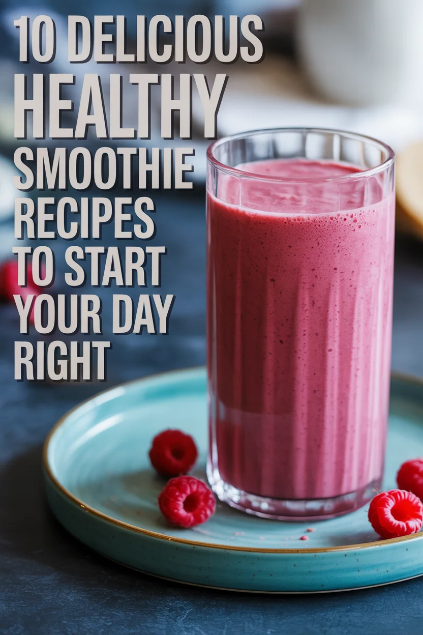 healthy smoothie recipes