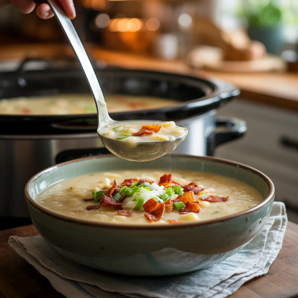 Crock Pot Crack Potato Soup Recipe
