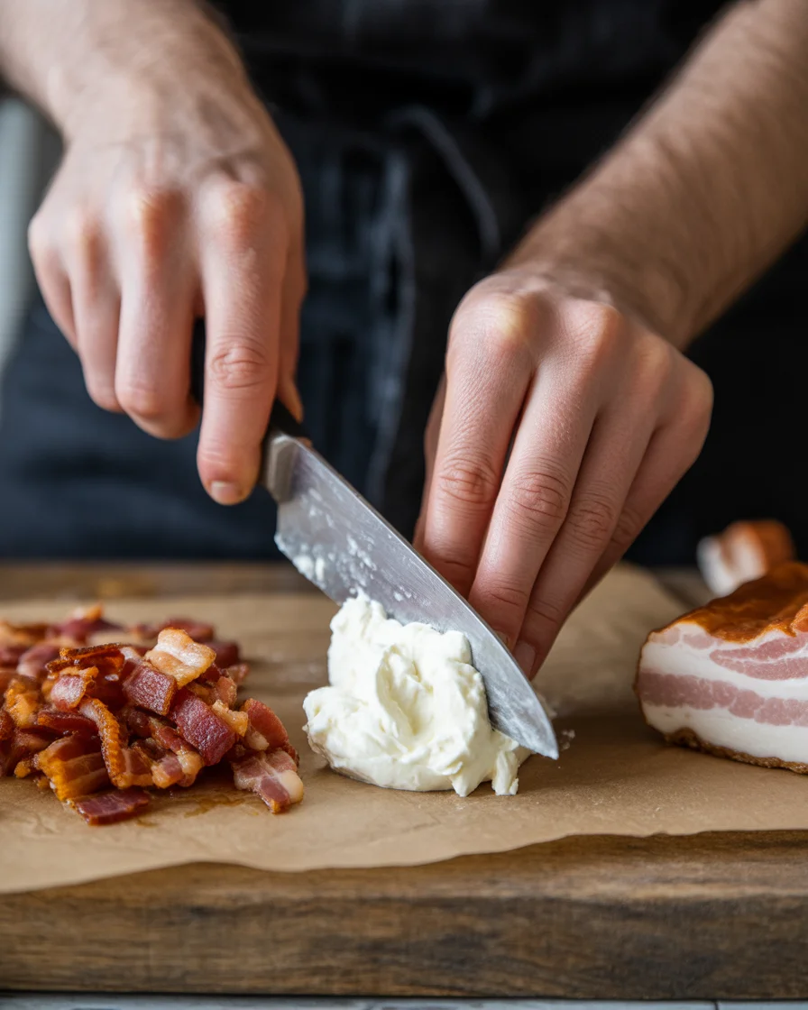 Bacon & Cream Cheese Stuffed Doritos
