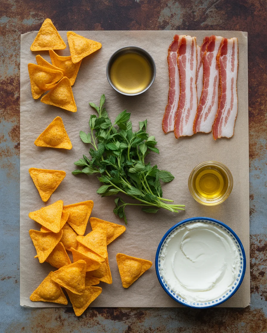 Bacon & Cream Cheese Stuffed Doritos