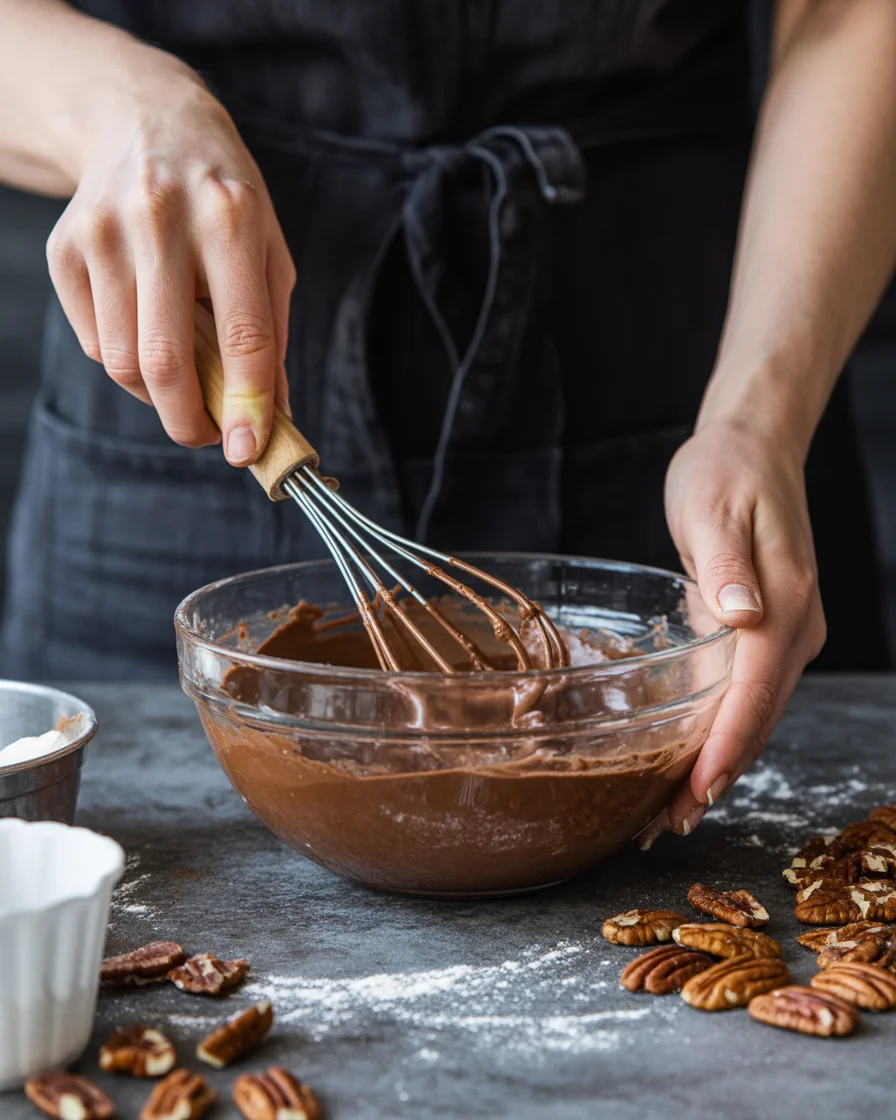 Luscious Chocolate Pecan Loaf