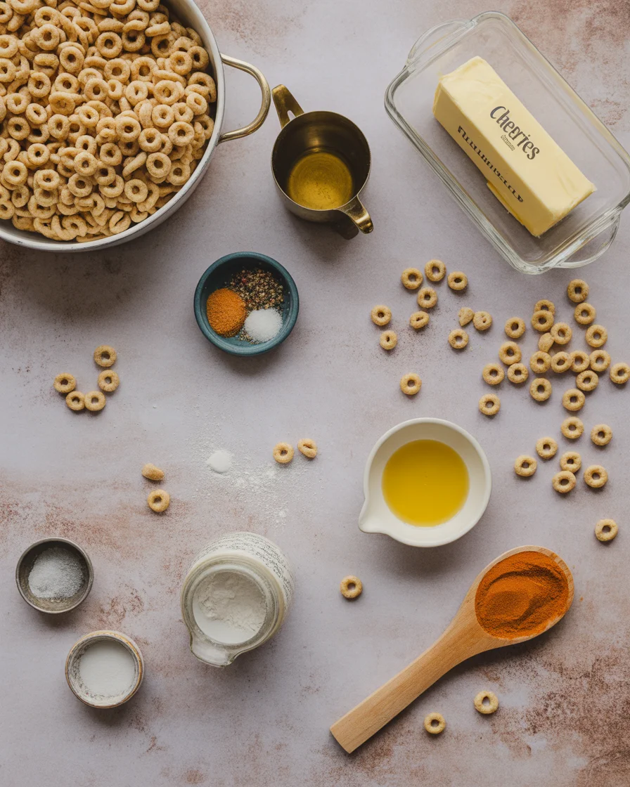 Deliciously Sweet Mini Donut Hot Buttered Cheerios Treats