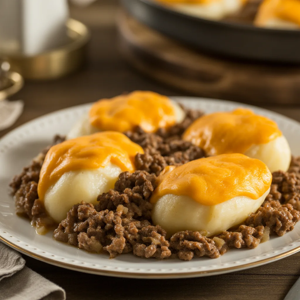 Cheesy Crockpot Hamburger Potato Casserole for Cozy Nights