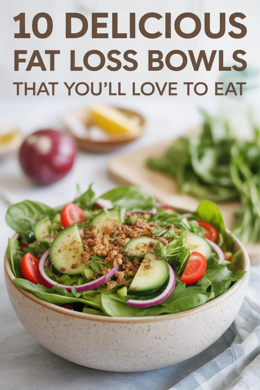 10 Delicious Fat Loss Bowls That You'll Love to Eat