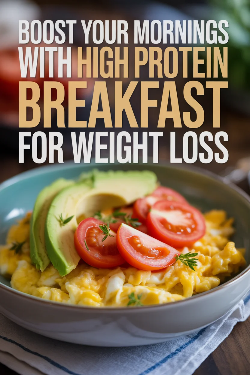 high protein breakfast for weight loss