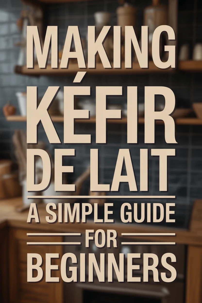 Making Kéfir de Lait: A Simple Guide for Beginners