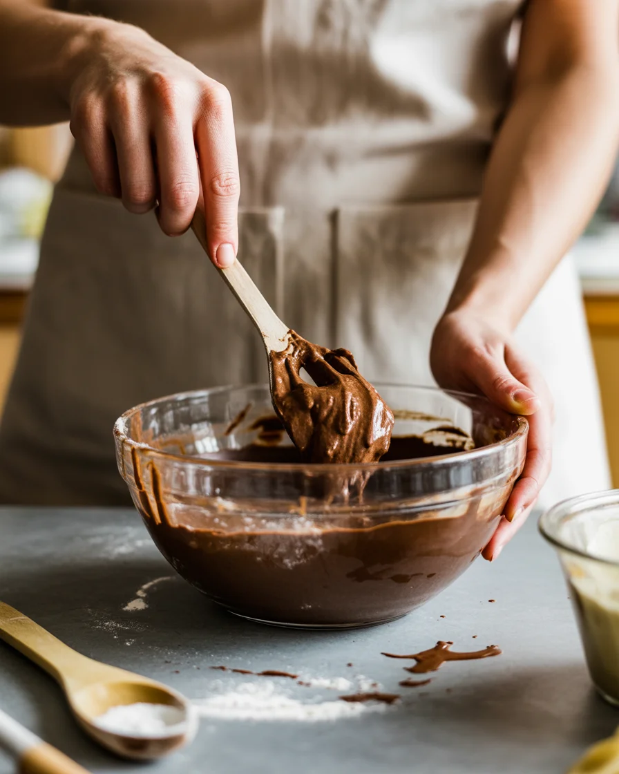 Hot Fudge Brownie Bread