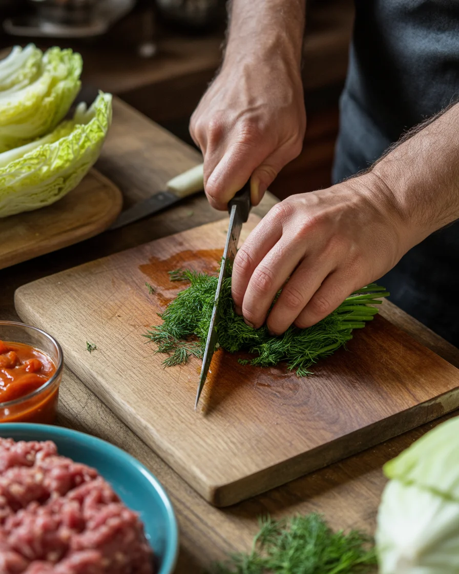 Stuffed Cabbage Roll Casserole
