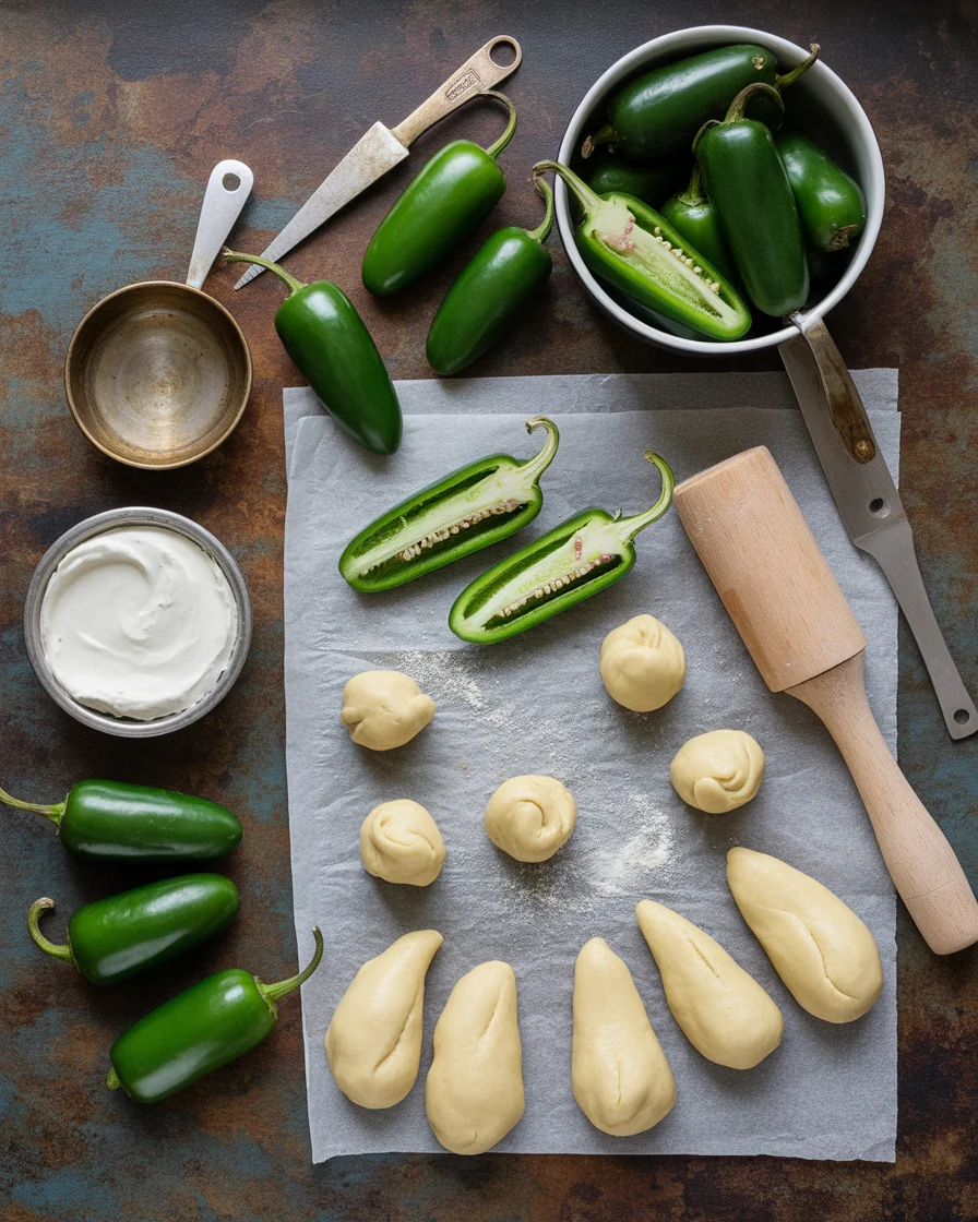 Mummy Jalapeno Poppers