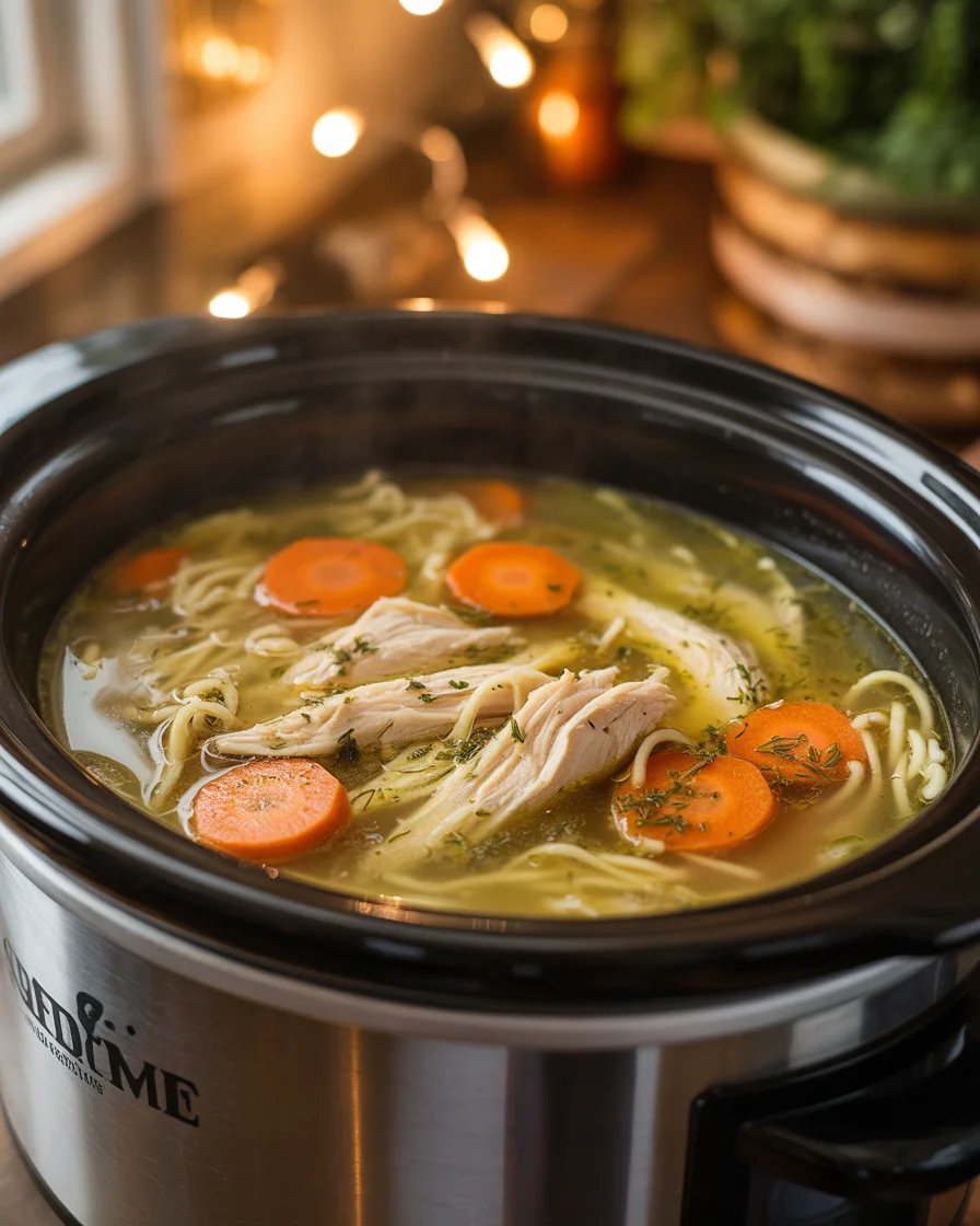 Instant Pot Chicken Noodle Soup